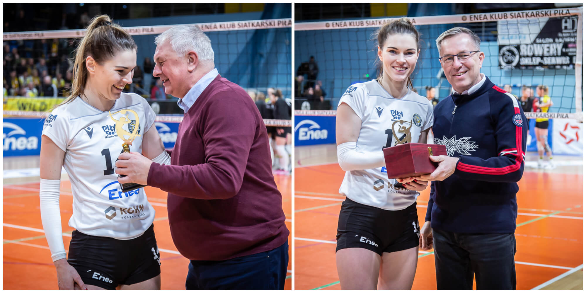 Emilia Szubert - MVP meczu 14. kolejki 1. Ligi Kobiet: Enea KS Piła – Sokół & Hagric Mogilno 3:0 (25:18, 25:14, 25:15)