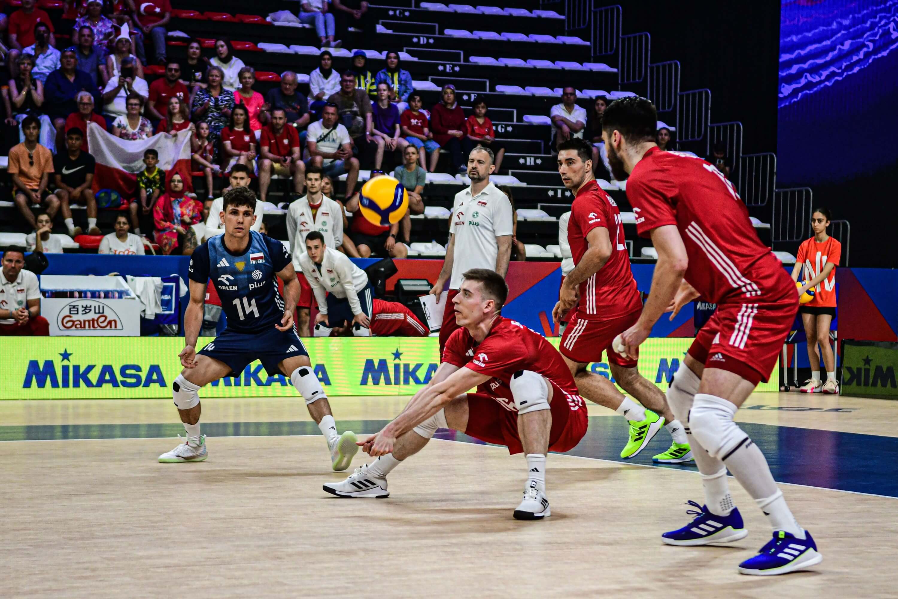 VNL Antalya: Polska - Słowenia 0:3