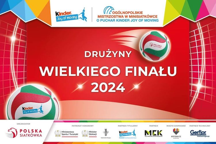 Wielki Finał KINDER Joy of moving 2024: drużyny jubileuszowej edycji